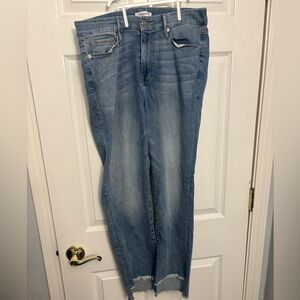 Good American Straight Leg Jeans
